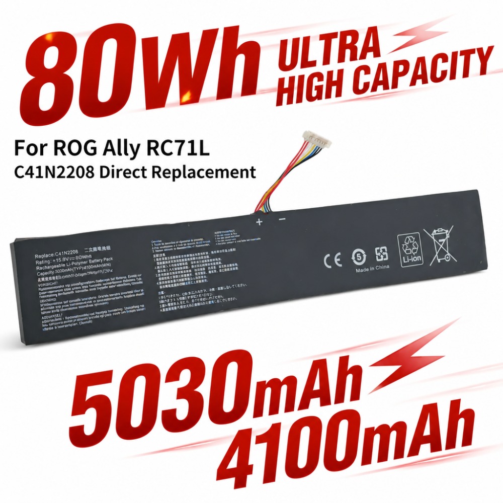 Gaming Accessories Asus - 80Wh 5030mAh 4100mAh Für ASUS ROG