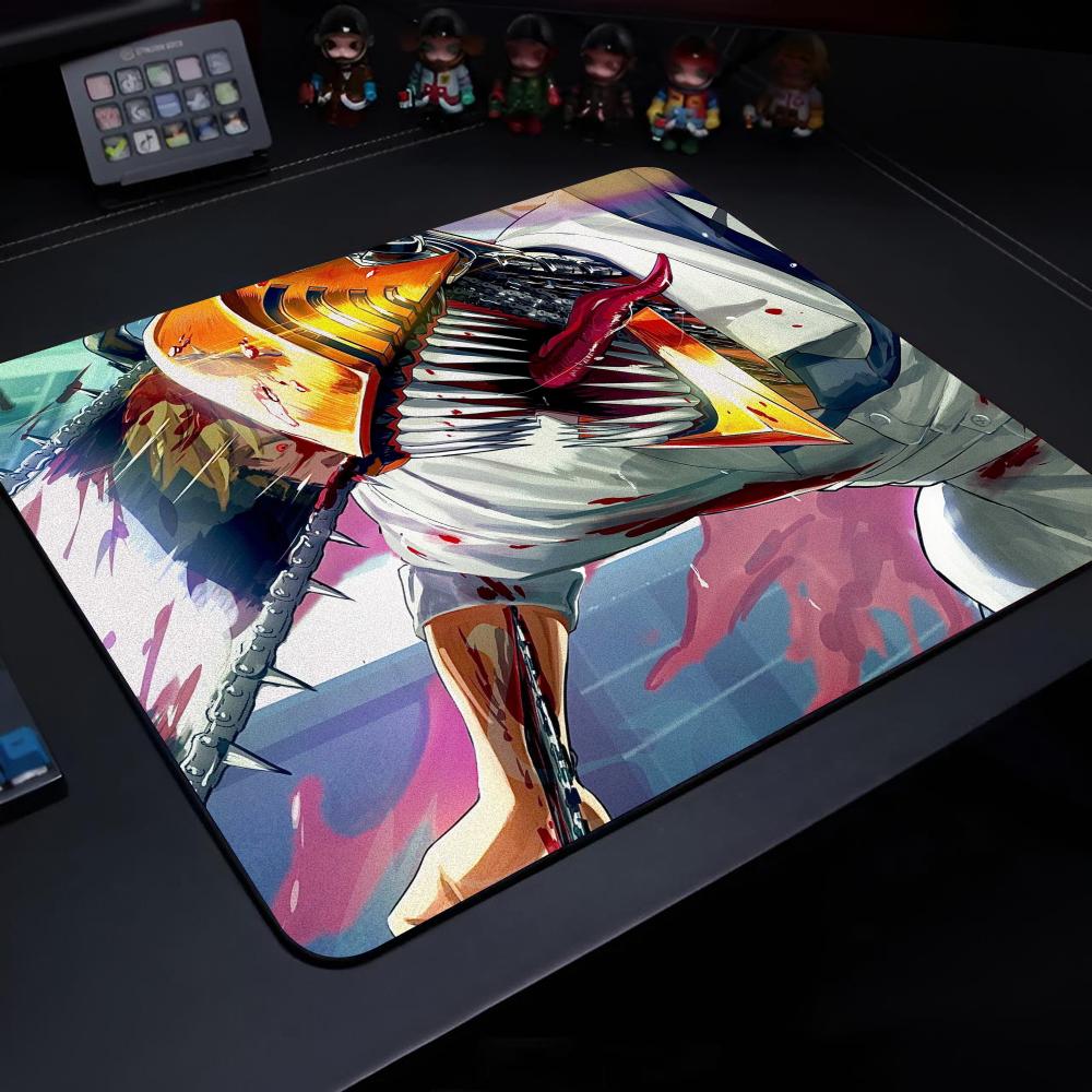 Gaming Accessories Men - Anime Chainsaw Man Mauspad Gaming-Laptops Tastaturmatte