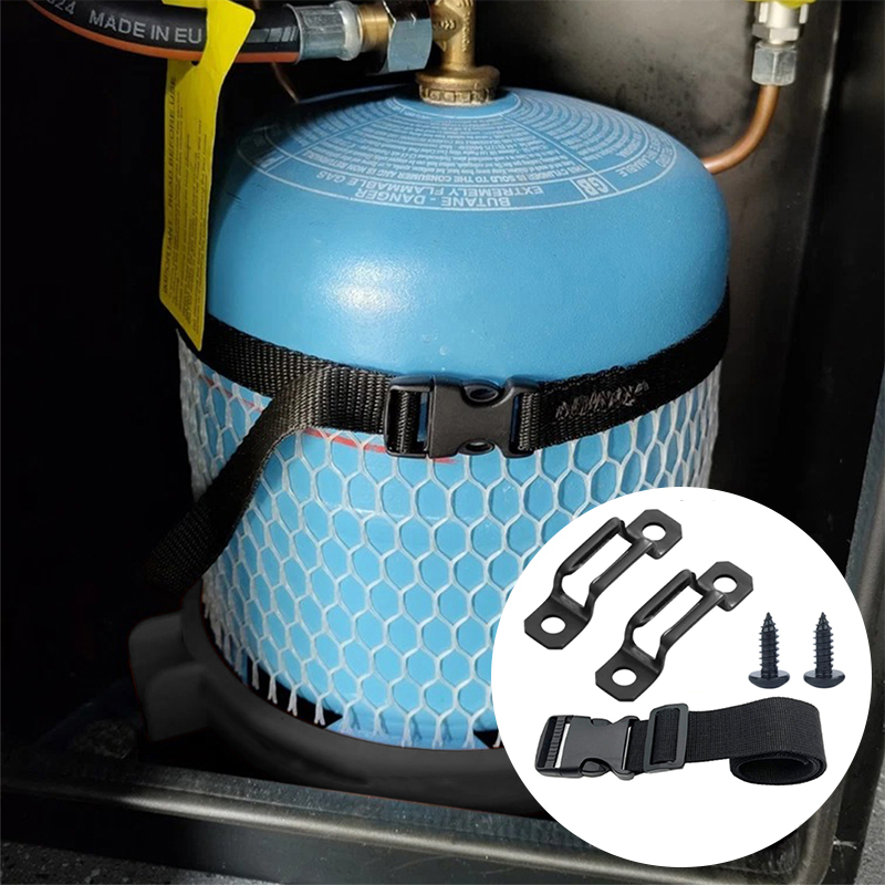 Gaming Accessories Storage - Gasflaschenhalter und -gurt für Wohnwagen, Camper