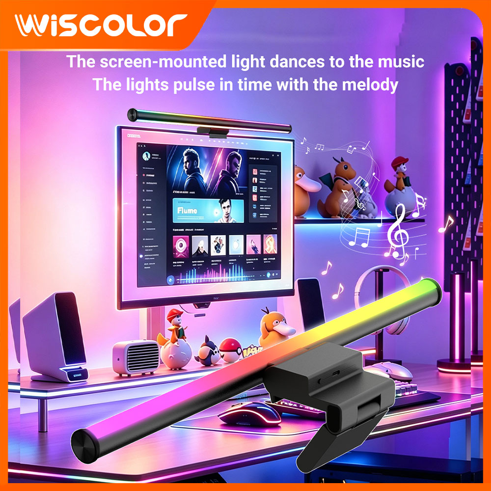 Gaming Accessories App - Lichtleiste Monitor-Lichtleiste Lampe Bildschirm-Setup WLAN RGB