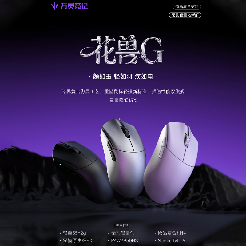 Gaming Accessories Wholesale - WLmouse Beast G Kabellose Gaming-Maus PAW3950HS