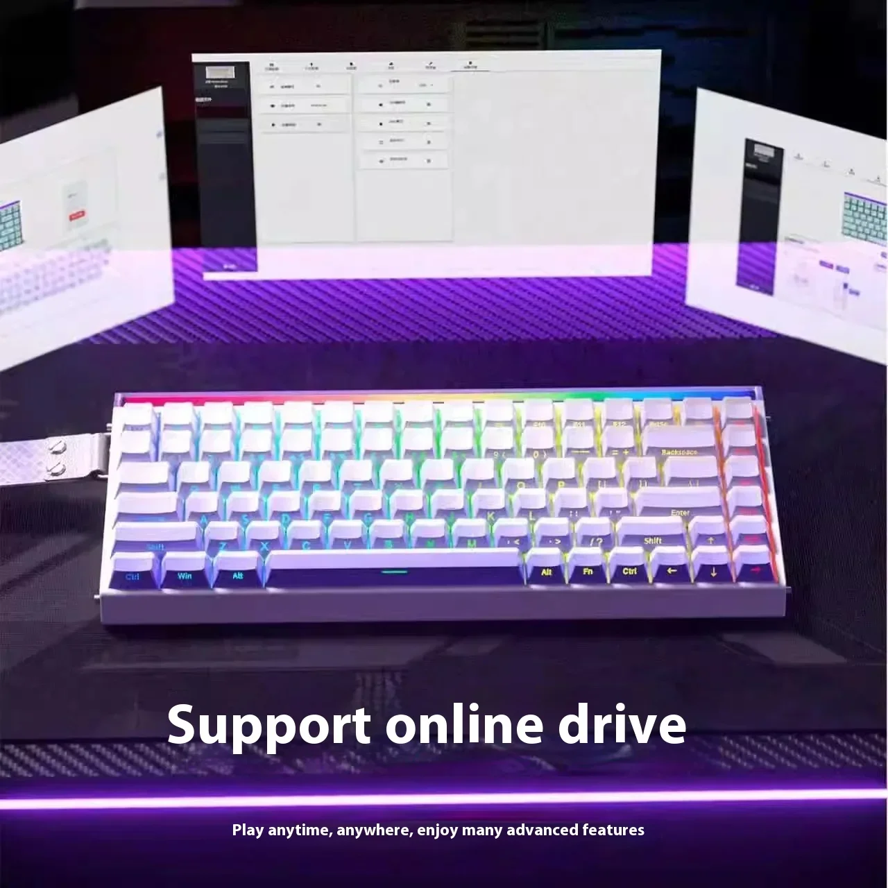 Gaming Accessories Europe - Aula Hero84 Er Magnetische Tastatur Wired