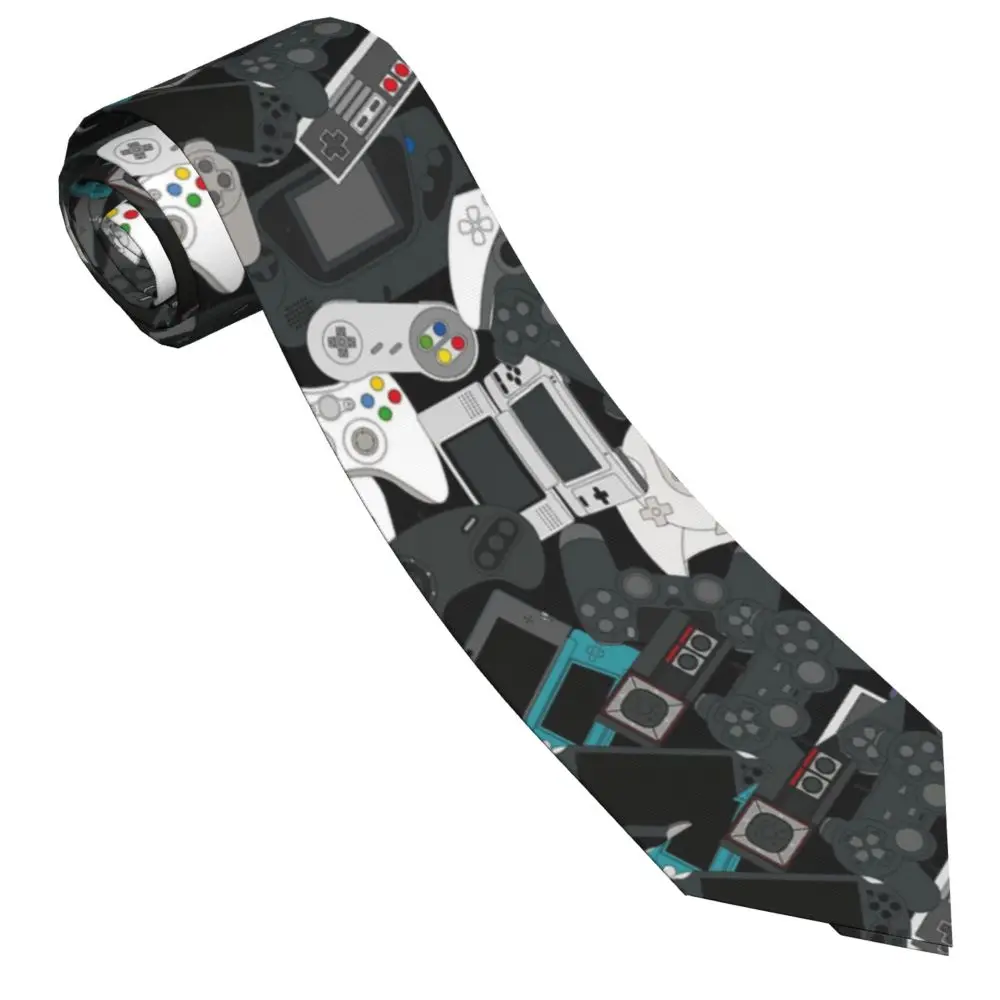 Gaming Accessories Men - Gamer-Controller, alle Krawatten, Unisex, Polyester, 8