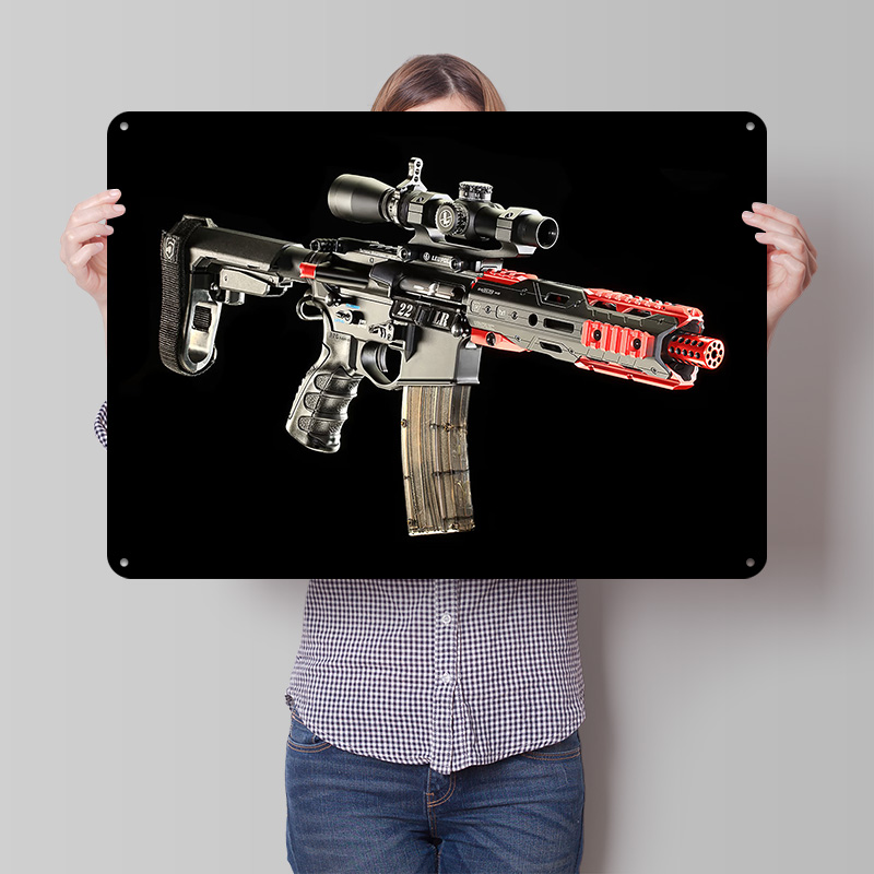 Gaming Accessories Europe - MGS V Personalisiertes 3D Strukturiertes Metallposter