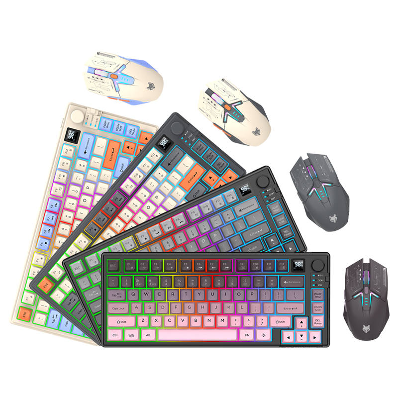 Dual-Mode-Tastatur- und Mausko – Gaming Accessories Uk Bewertung und Preis