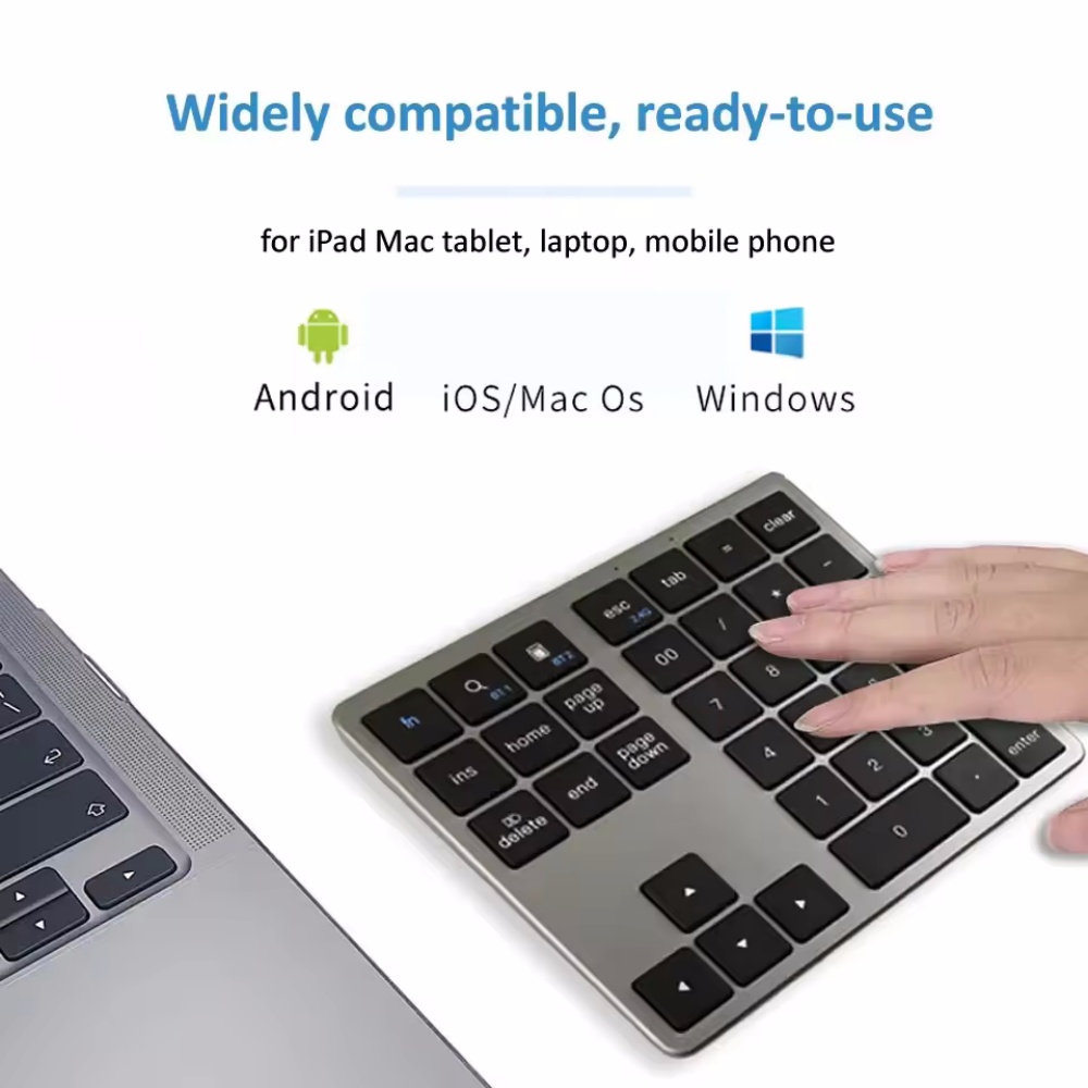 2,4 GHz Wireless + Bluetooth N – Keyboard Numpad Separate Bewertung und Preis