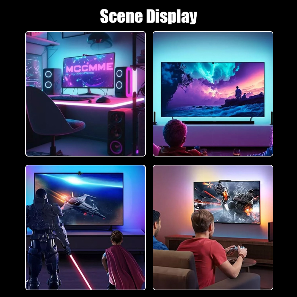 TV-Hintergrundbeleuchtung, syn – Gaming Accessories App Bewertung und Preis