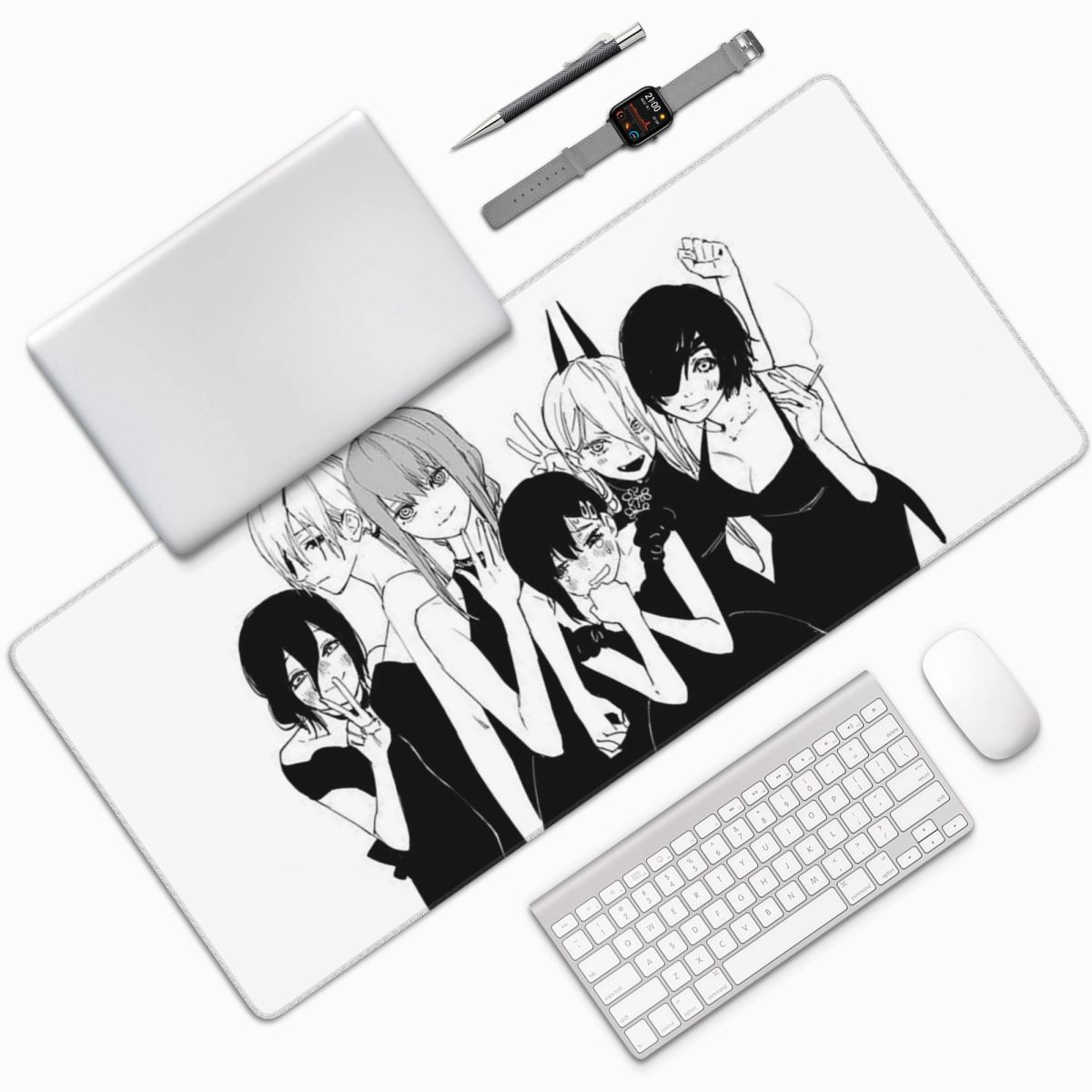 Anime Chainsaw Man großes Maus – Gaming Accessories Men Bewertung und Preis