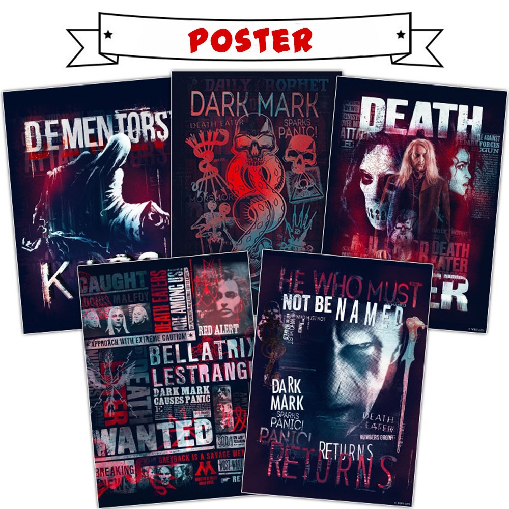 Echte Harry-Potter-Poster mit  – Gaming Accessories Decor Bewertung und Preis