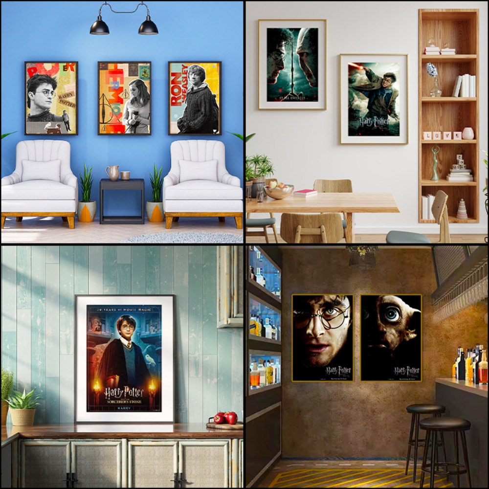 Echte Harry-Potter-Poster mit  – Gaming Accessories Decor Bewertung und Preis