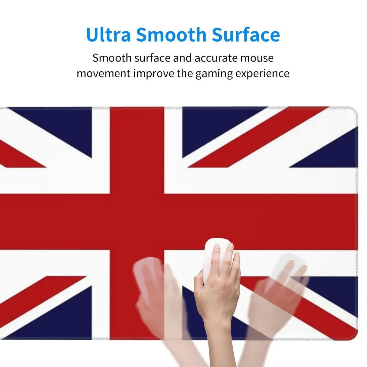 Großes Mauspad mit Union Jack- – Gaming Accessories Uk Bewertung und Preis