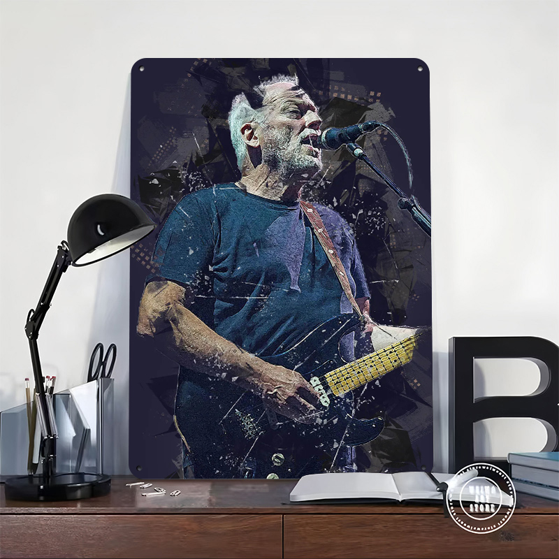David Gilmour Metallposter Ind – Gaming Accessories Men Bewertung und Preis