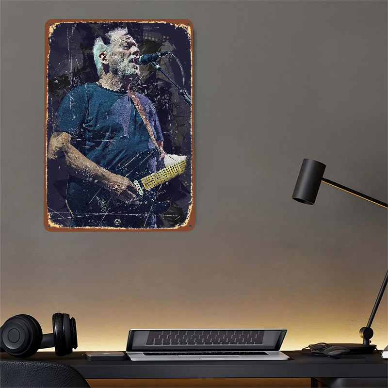 David Gilmour Metallposter Ind – Gaming Accessories Men Bewertung und Preis