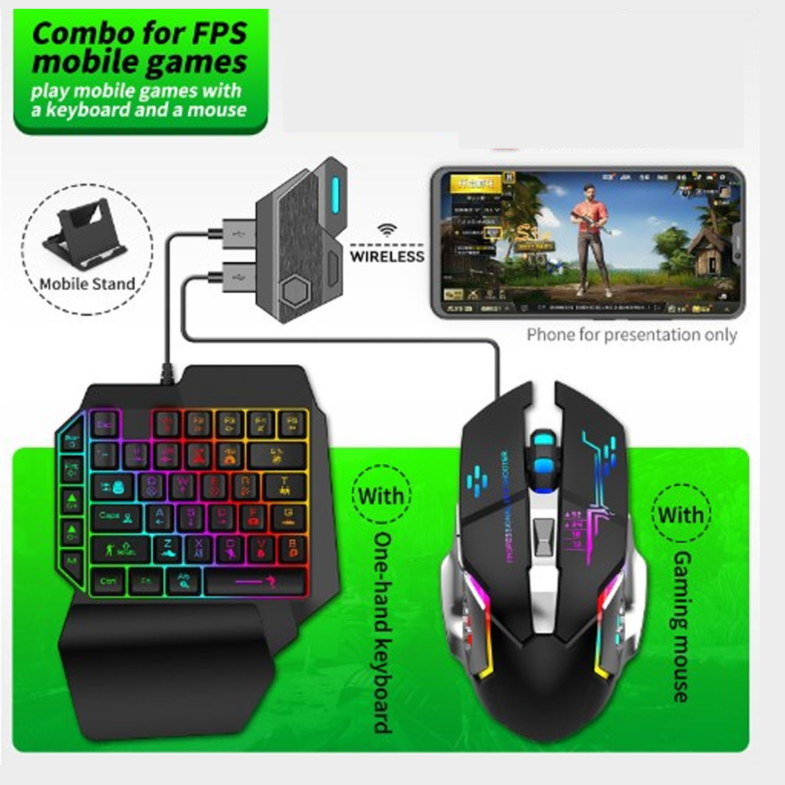 Tastatur-Maus-Konverter-Set, r – Gaming Accessories Holder Bewertung und Preis