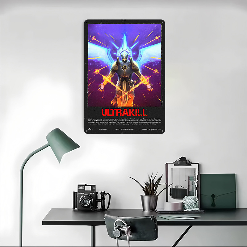 Ultrakill Game Metallposter, i – Gaming Accessories Europe Bewertung und Preis