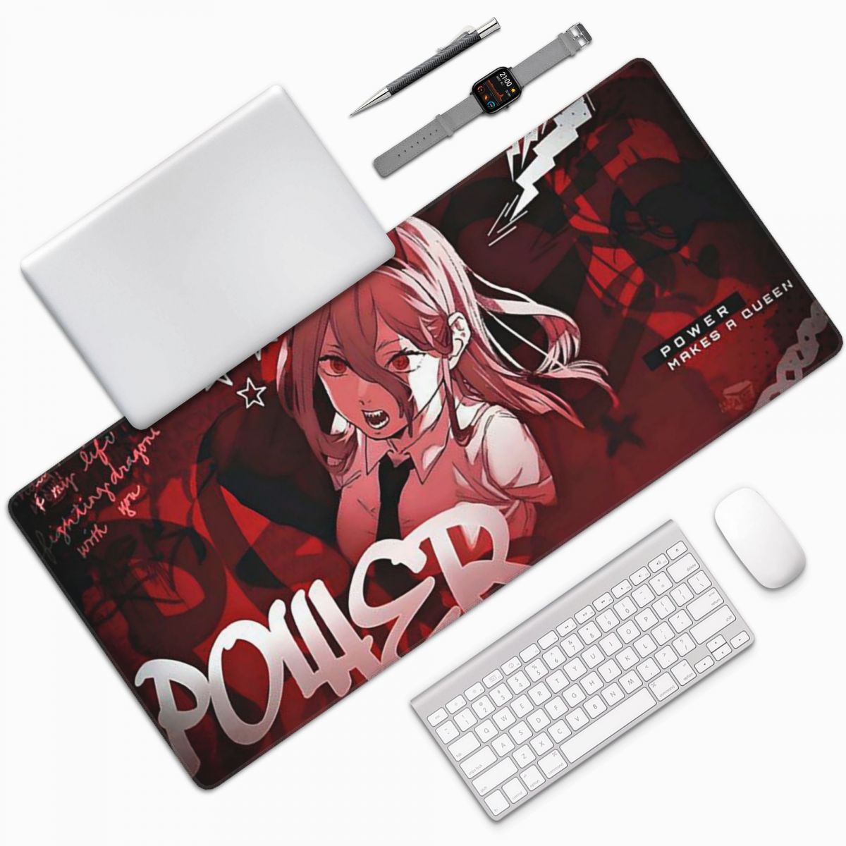 Anime Chainsaw Man großes Maus – Gaming Accessories Men Bewertung und Preis