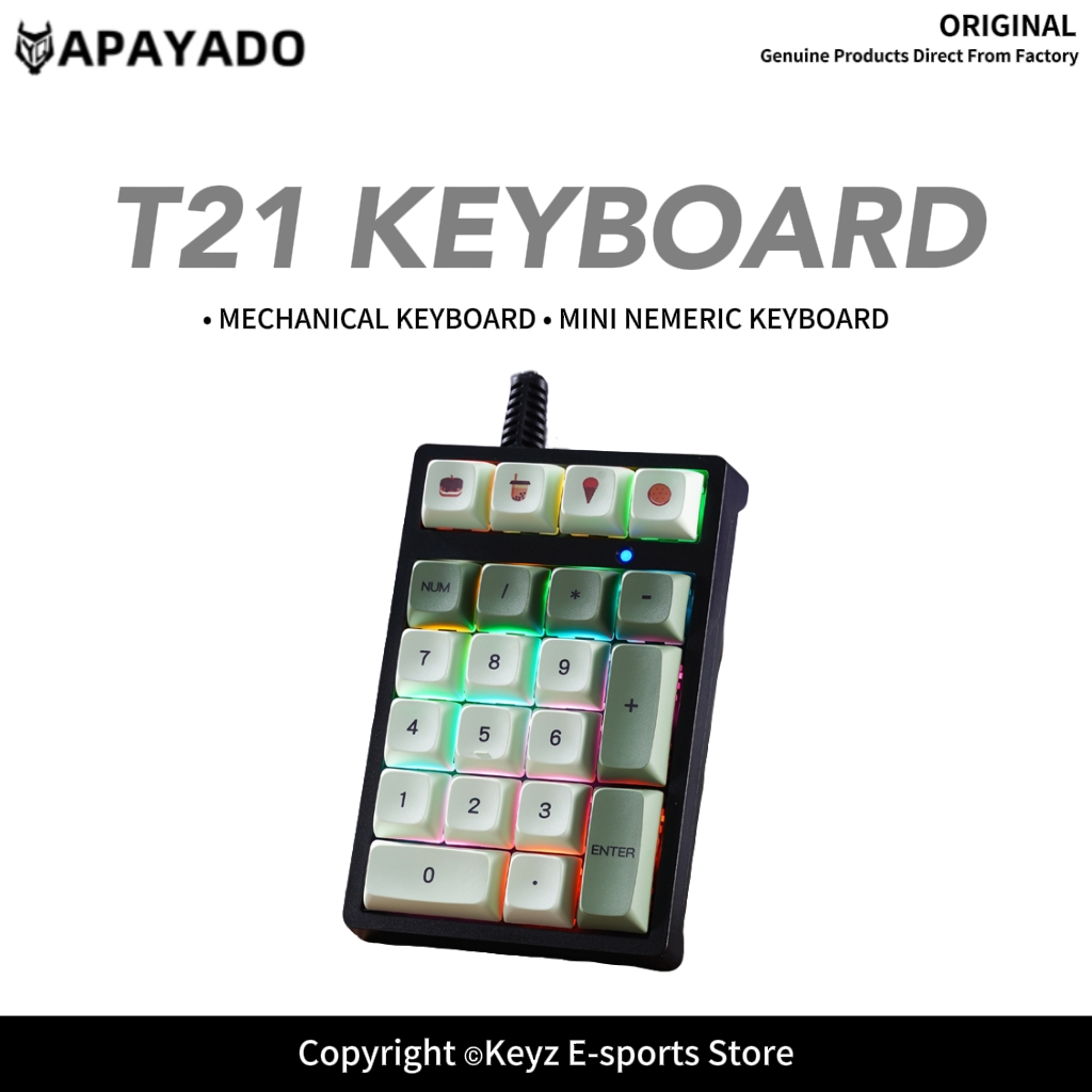 21-Tasten Mini-Tastatur mit Ka – Keyboard Numpad Separate Bewertung und Preis