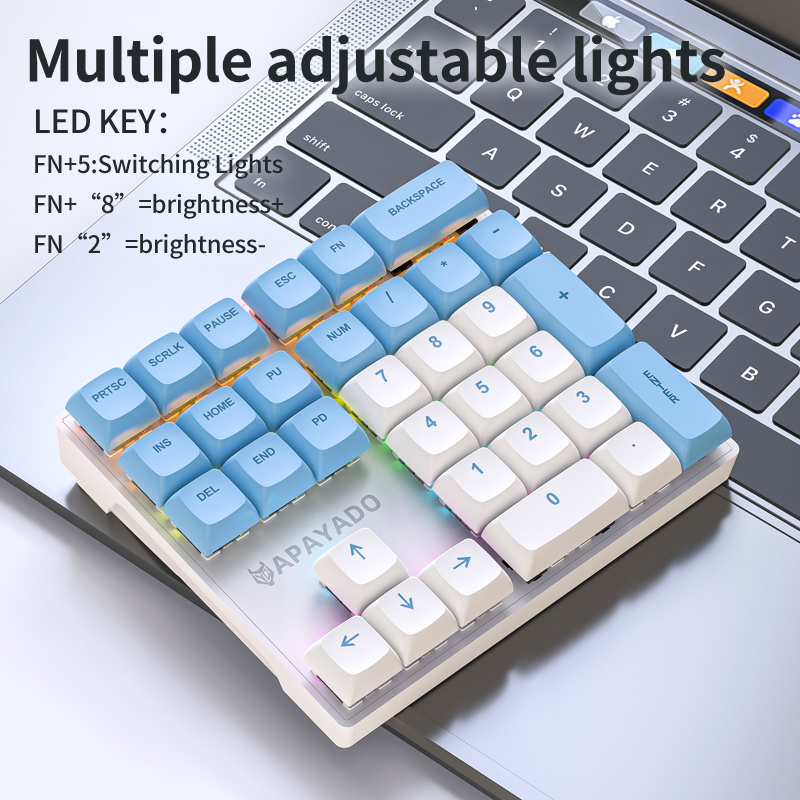 K33 Kompaktes Mechanisches Num – Keyboard Numpad Separate Bewertung und Preis