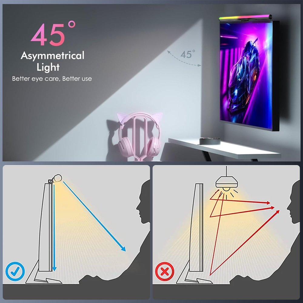 Setup-Monitor-Lichtleiste Smar – Gaming Accessories App Bewertung und Preis