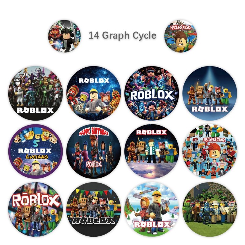 1000 Stück Cartoon Roblox Aufk – Gaming Accessories Roblox Bewertung und Preis