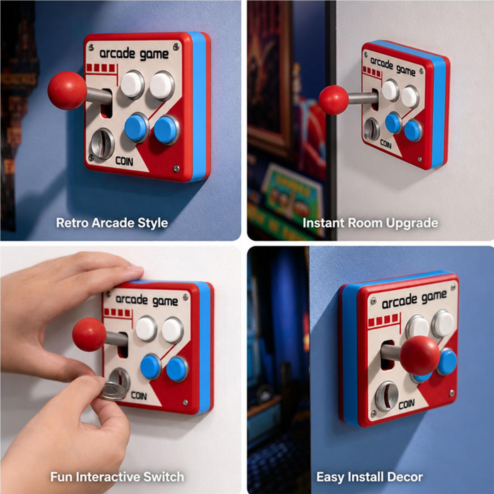 Kreative Retro-Arcade-Spiel Li – Gaming Accessories Decor Bewertung und Preis