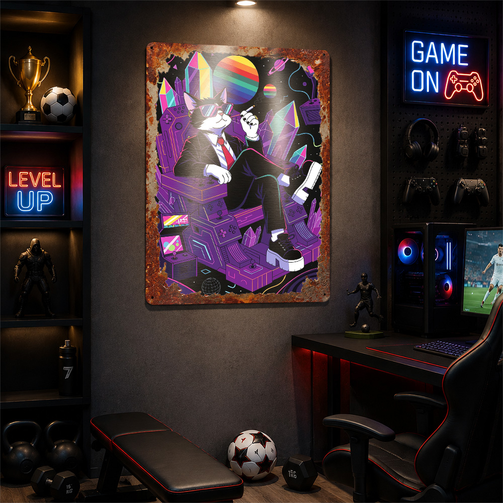 Coole Katzen-Gaming-Thron-Illu – Gaming Accessories Europe Bewertung und Preis