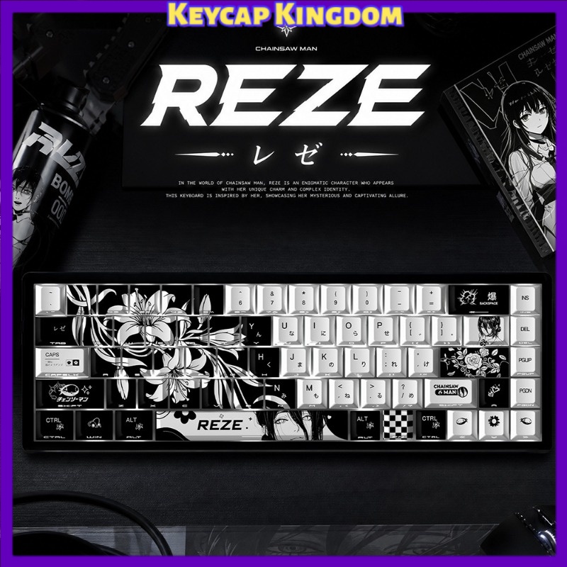 NEUE Reze 5.0 Anime-Tastenkapp – Gaming Accessories Men Bewertung und Preis