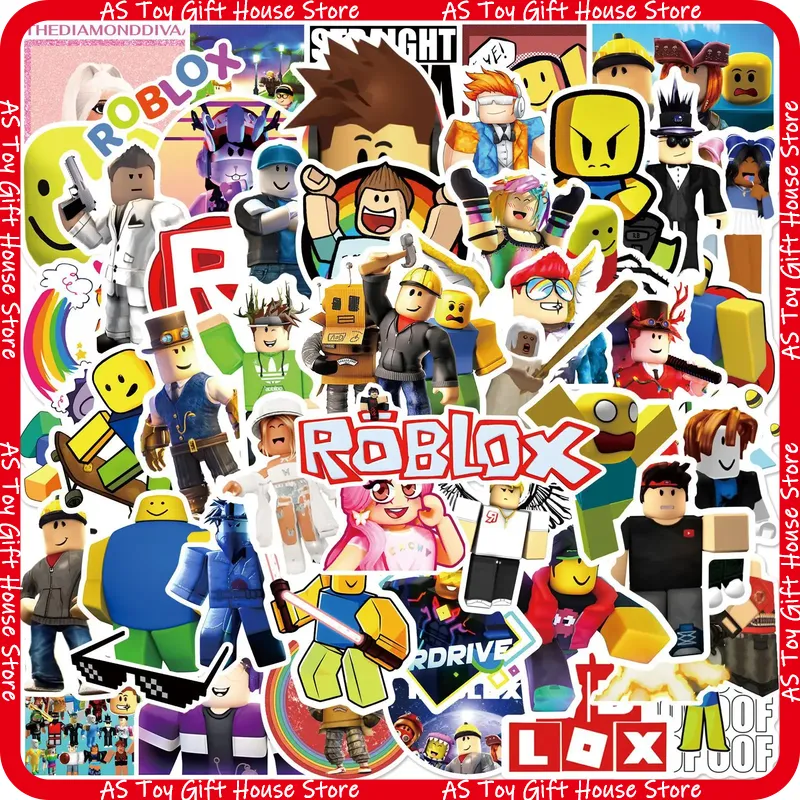 50 Stück Graffiti-Aufkleber Ro – Gaming Accessories Roblox Bewertung und Preis