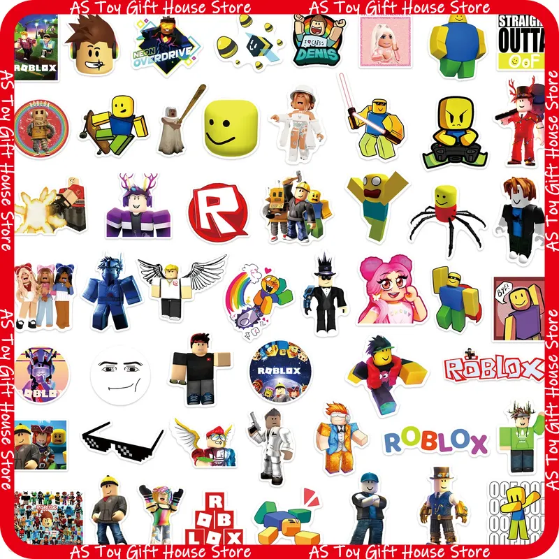 50 Stück Graffiti-Aufkleber Ro – Gaming Accessories Roblox Bewertung und Preis